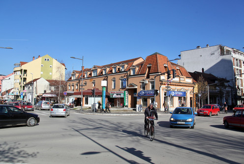 Raskrsnica Karađorđeve i Sinđelićeve (foto: Đorđe Đoković)