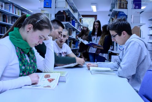 Biblioteka u Petnici (foto: Nikola Božić)