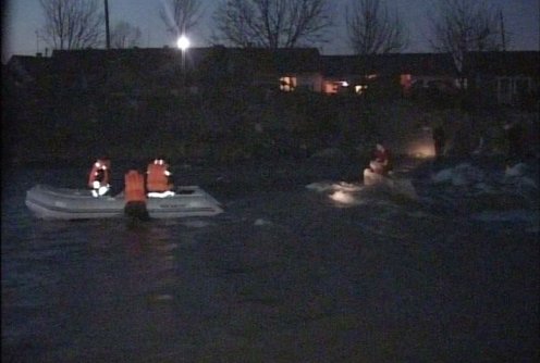 Akcija spasavanja (foto: Snimak VTV)