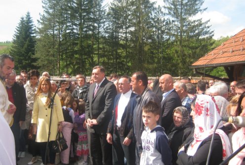 Milorad Dodik u Leliću (foto: Kolubarske.rs)