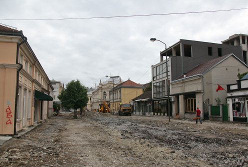 Radovi u Karađorđevoj (foto: Đorđe Đoković)
