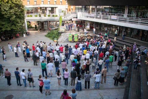 Protest (foto: Đorđe Đoković)