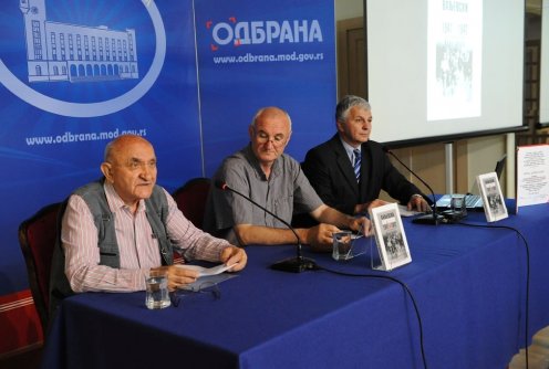 Jevtić, Aleksić i Matić (foto: www.odbrana)