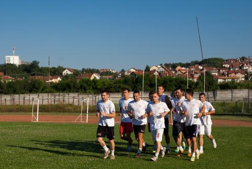 Trening fudbalera FK Budućnost Krušik (foto: Đorđe Đoković)