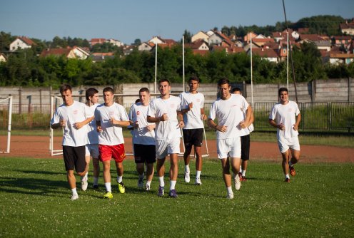 Trening fudbalera FK Budućnost Krušik (foto: Đorđe Đoković)