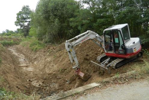 Uređenje korita Gračice (foto: Dragana Nedeljković)