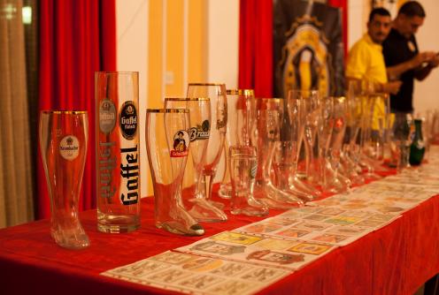 Izložba čaša i etiketa piva  (foto: Đorđe Đoković)