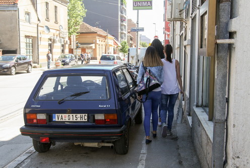 Provlačenje u Pantićevoj ulici (foto: Đorđe Đoković)
