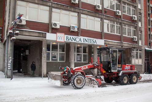 Sneg u Valjevu (foto: Đorđe Đoković)