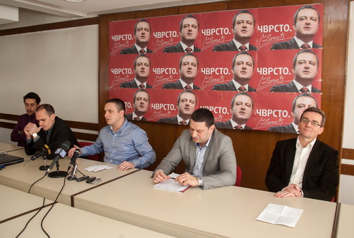 Konferencija za novinare SPS-a (foto: Đorđe Đoković)