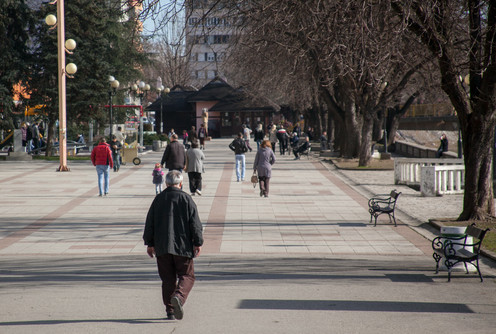 Plato ispred Centra za kulturu (foto: Đorđe Đoković)