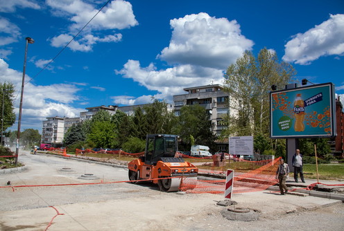 Radovi u Uzun Mirkovoj (foto: Đorđe Đoković)