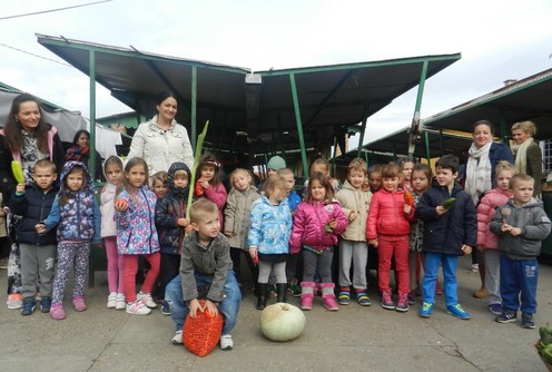 Obilazak zelene pijace  (foto: Dragana Nedeljković)