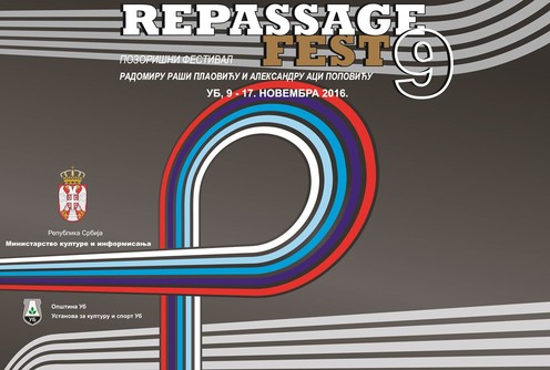 Plakat Repassage (foto: Mišel Kaplarević)