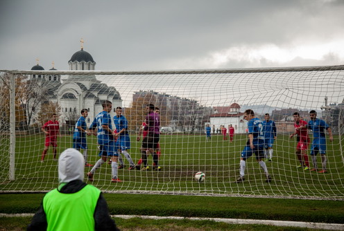 Gol fudbalera Budućnosr Krušik (ilustracija) (foto: Đorđe Đoković)