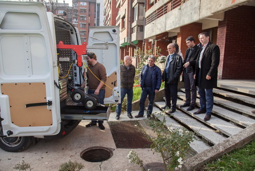 Vozilo sa opremom za optičku inspekciju kanalizacija (foto: Đorđe Đoković)