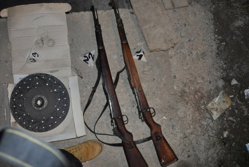 Ukradene puške (foto: Policija)