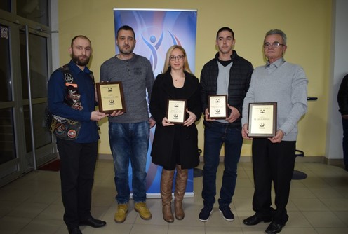 Nagrađeni sportisti i klubovi (foto: Branko Petrović)
