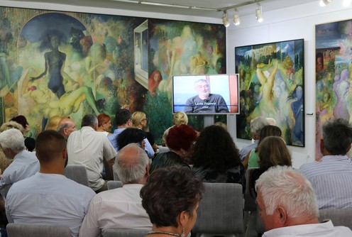 Omaž Ljubi Popoviću u Modernoj galeriji  (foto: Kolubarske rs.)