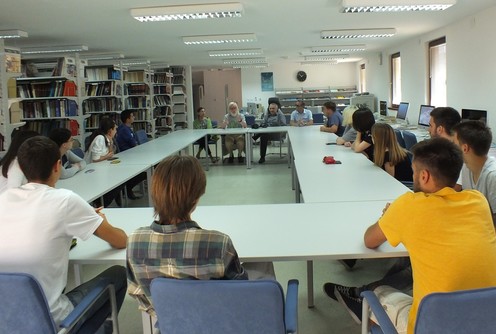 Profesor Džonatan Elis u Petnici (foto: IS Petnica)