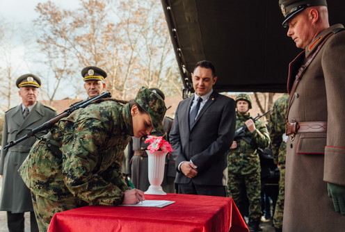 Polaganje zakletve (foto: Đorđe Đoković)