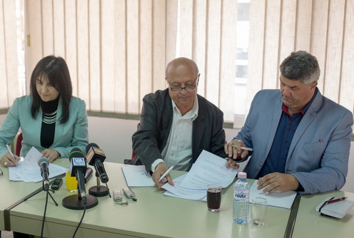 Potpisivanje sporazuma o saradnji (foto: Đorđe Đoković)