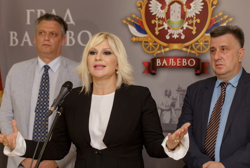 Zorana Mihajlović na konferenciji za novinare (foto: Đorđe Đoković)