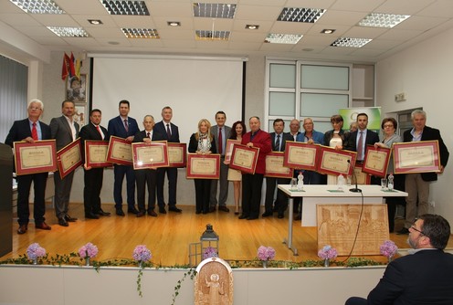 Dobitnici priznanja Kapetan Miša Anastasijević (foto: Željko Maksić)
