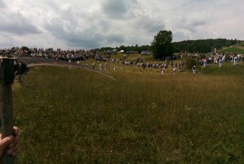 Kosidba na Rajcu (foto: Kolubarske.rs)