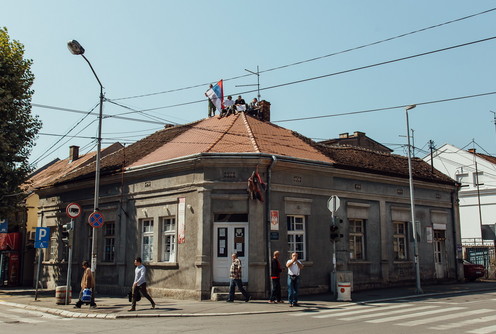 Valjevski rezevisti na krovu Udruženja (foto: Đorđe Đoković)