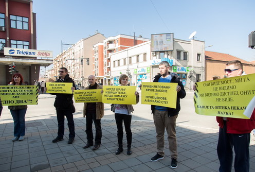 Aktivisti Lokalnog fronta  (foto: Đorđe Đoković)