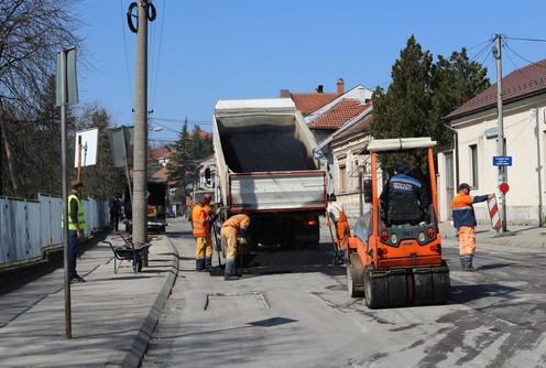 Radovi u Ulici vojvode Mišića (foto: Kolubarske.rs)