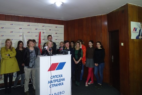 Forum žena SNS (Milićević, Kalat, Antić) (foto: Đorđe Đoković)