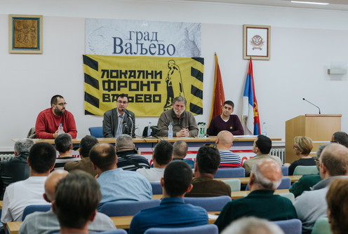 Tribina Pobunjeni gradovi  (foto: Đorđe Đoković)