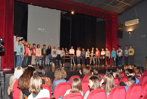Učesnici ekološkog recitala (foto: GAMA)