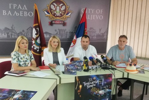 Ana Marković, Jelena Nikolić Lekić, Nemanja Rasulić i Veseljko Belušević (foto: Kolubarske.rs)