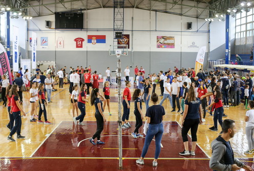 Pred početak manifestacije u hali sportova (foto: Đorđe Đoković)