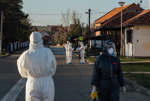 Zdravstveni radnici kovid ambulante (foto: DjordjeDjokovic)