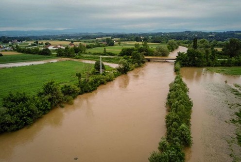 Poplava u Mionici (foto: www.mionica.rs)