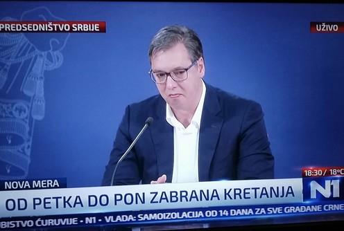 Aleksandar Vučić (foto: skrinšot)