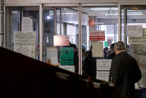 Kovid ambulanta Doma zdravlja (foto: DjordjeDjokovic)