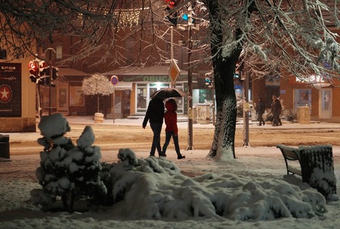 Sneg u Valjevu (10.01.2021.) (foto: Đorđe Đoković)