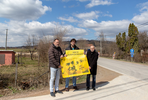 Aktivisti lokalnog fronta Va (foto: Đorđe Đoković)