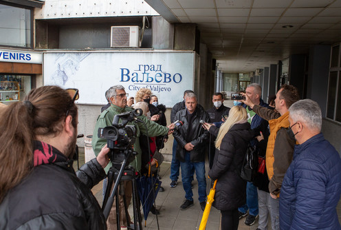 Konferencija za novinare NS (foto: Đorđe Đoković)