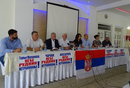 Zajednička konferencija za novinare (foto: Kolubarske.rs)