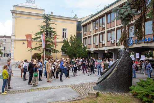 Protest advokata (foto: Đorđe Đoković)