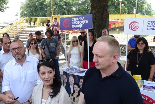 Marinika Tepić i Dragan Đilas (foto: Kolubarske.rs)