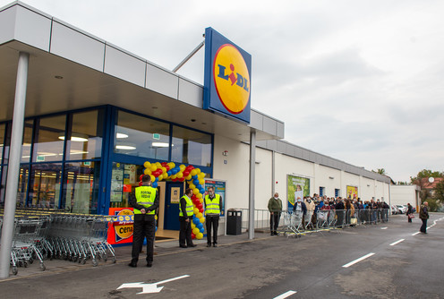 Otvoren Lidl u Valjevu (foto: Đorđe Đoković)