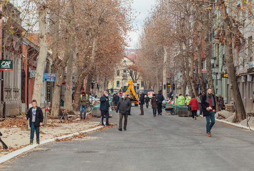 Radovi uUlici Vuka Karadžića (foto: Đorđe Đoković)