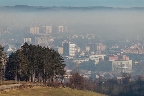 Zagađen vazduh u Valjevu (foto: Đorđe Đoković)